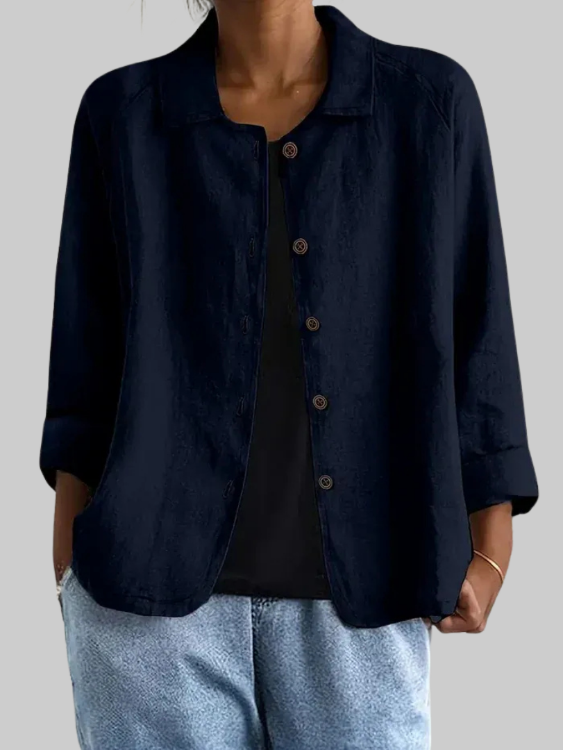 Liora™ – Klassieke Lichte Blouse