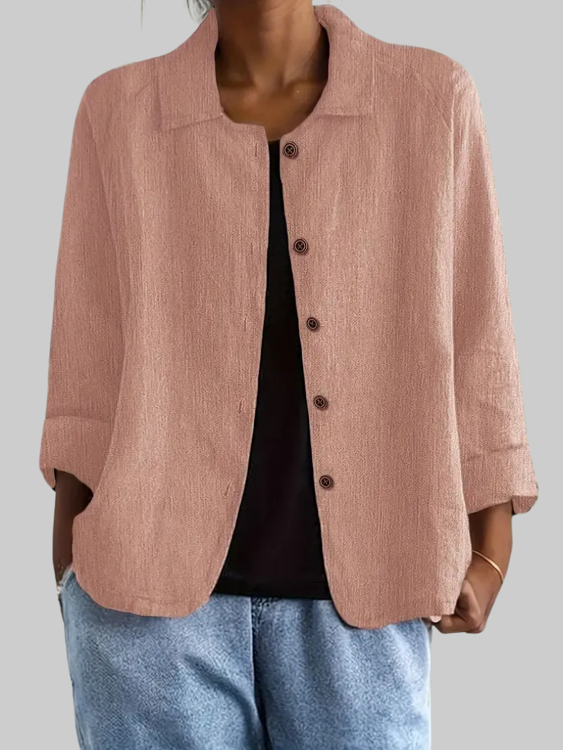 Liora™ – Klassieke Lichte Blouse