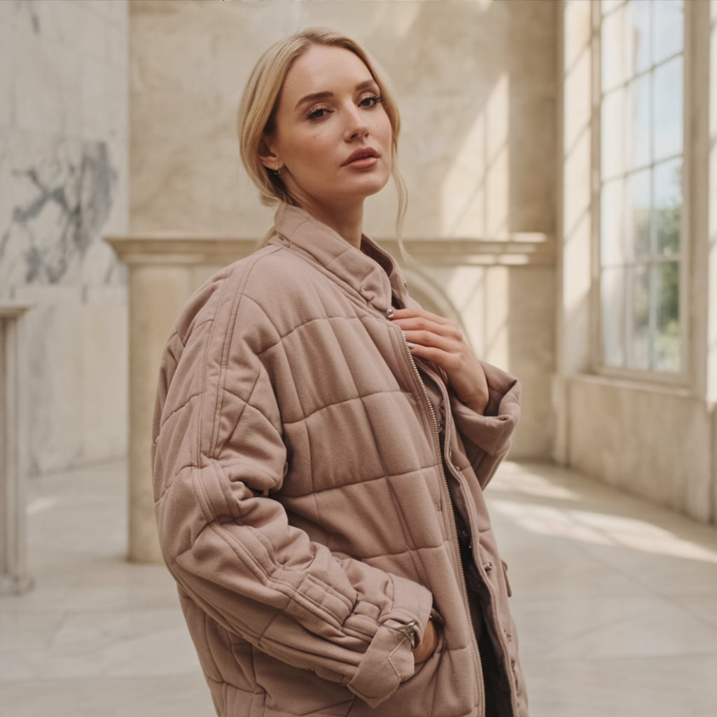Josiane™ - Gewatteerde jas met elegante oversized look