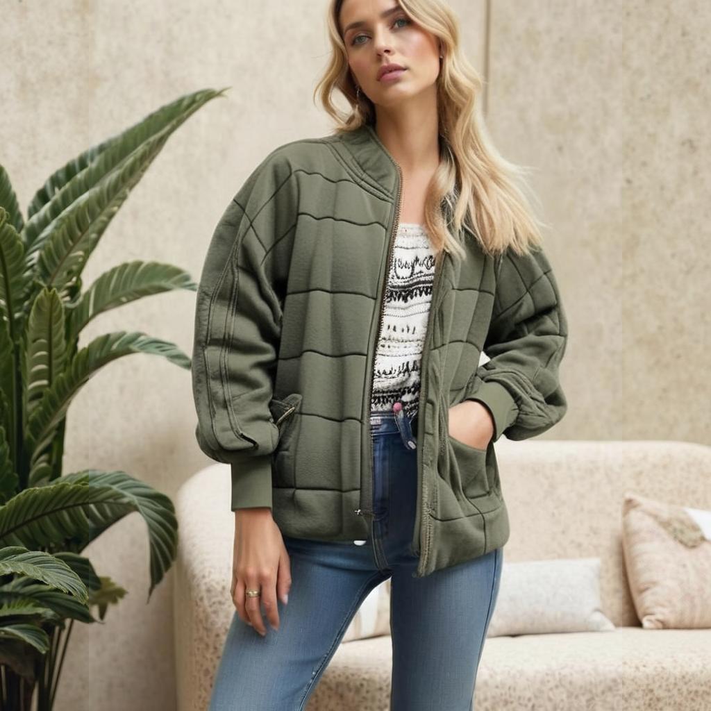 Josiane™ - Gewatteerde jas met elegante oversized look