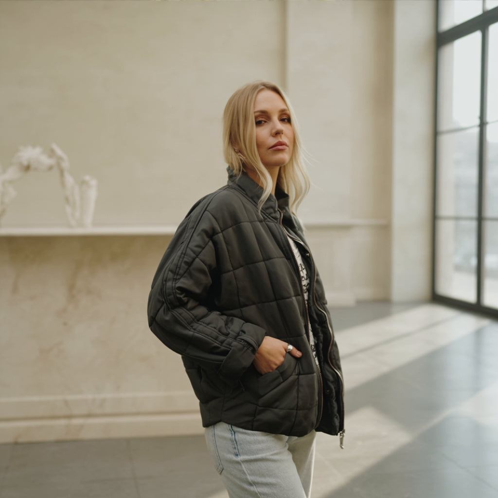 Josiane™ - Gewatteerde jas met elegante oversized look