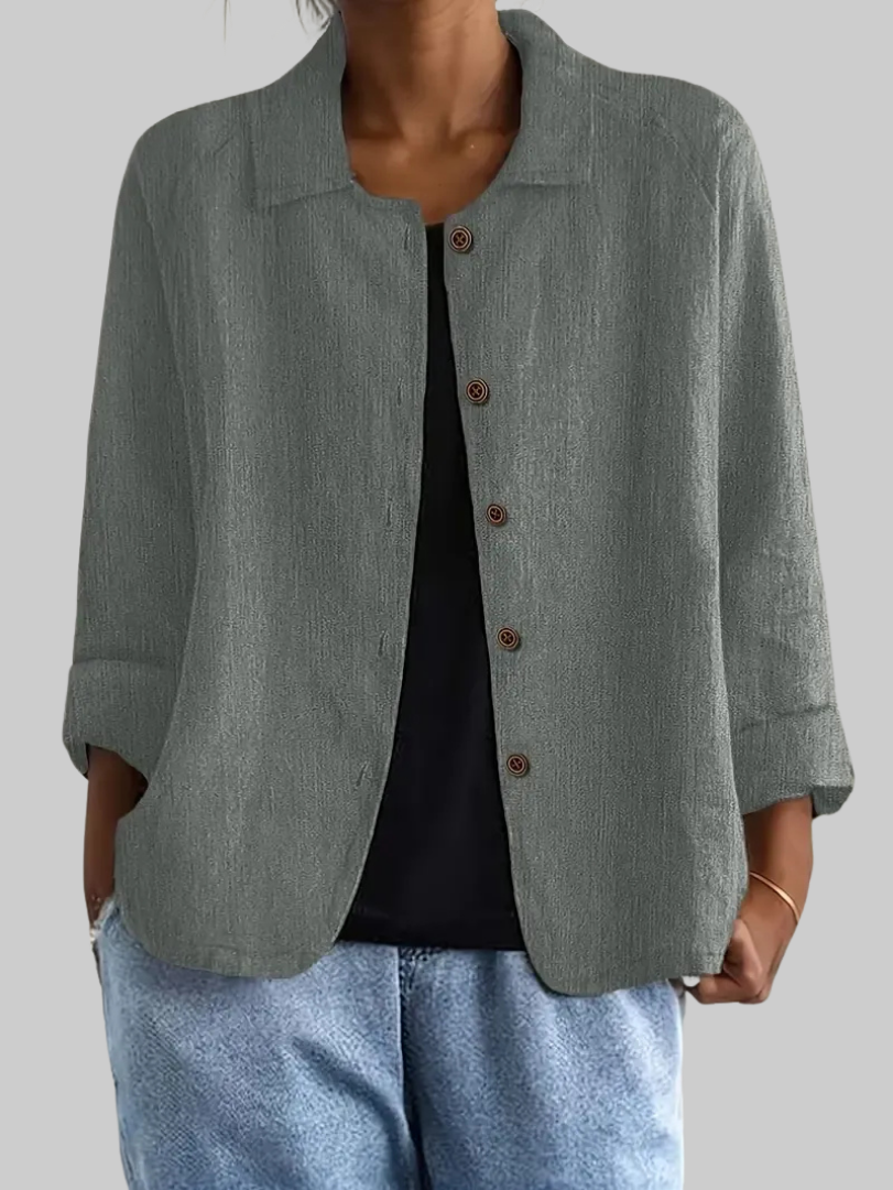 Liora™ – Klassieke Lichte Blouse