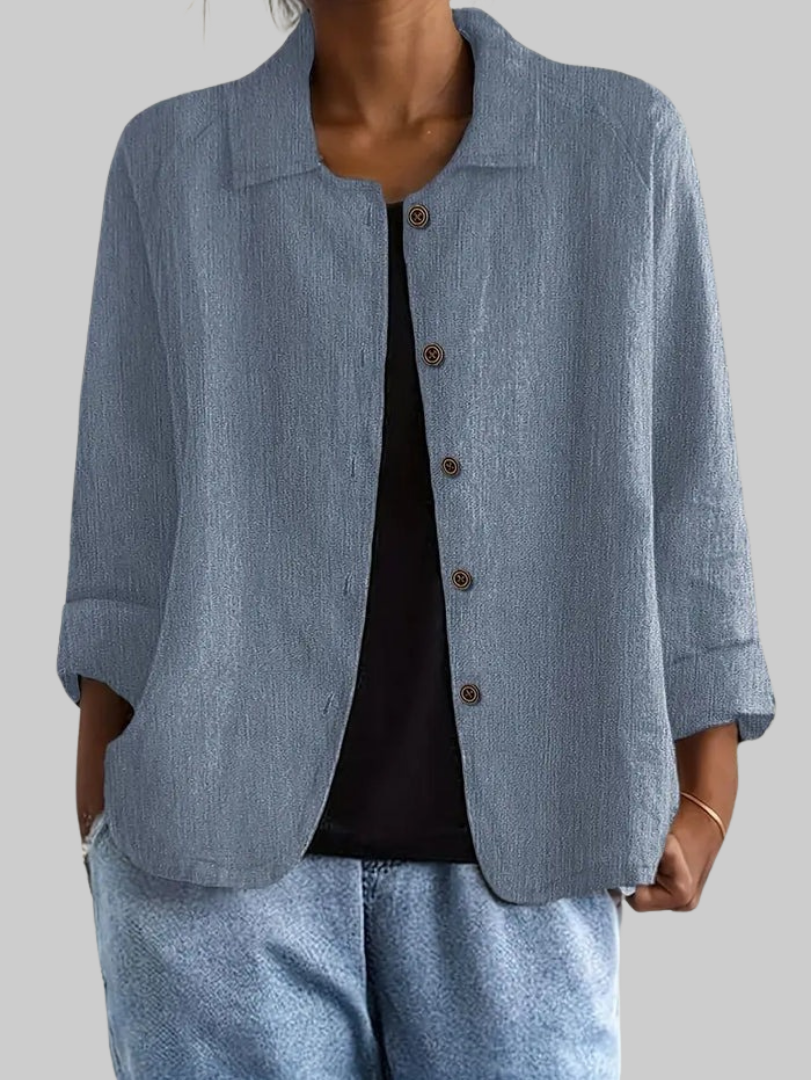 Liora™ – Klassieke Lichte Blouse