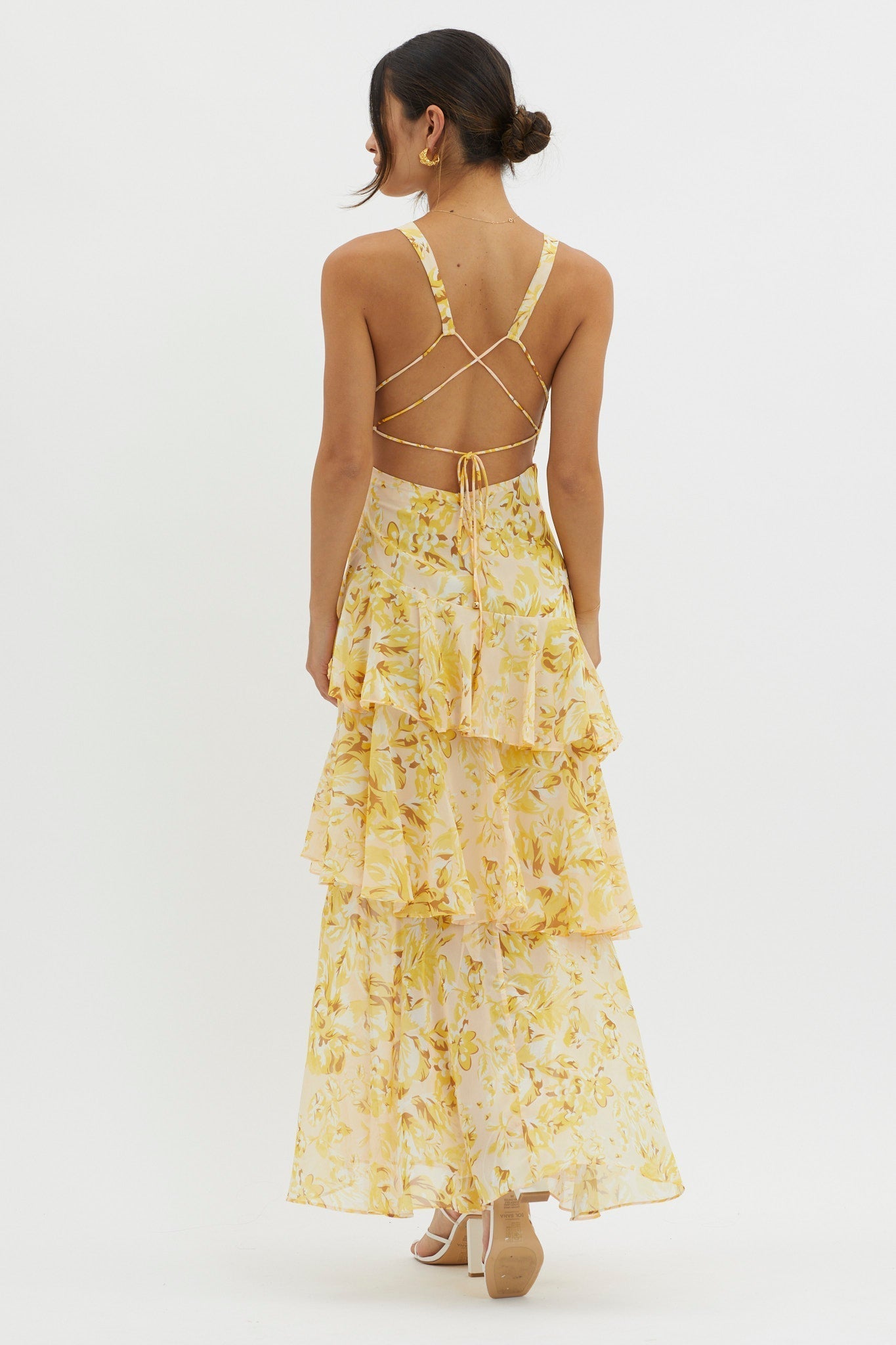 Faye™ - Bloom Shift Midi Jurk