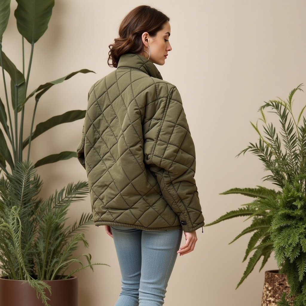 Josiane™ - Gewatteerde jas met elegante oversized look
