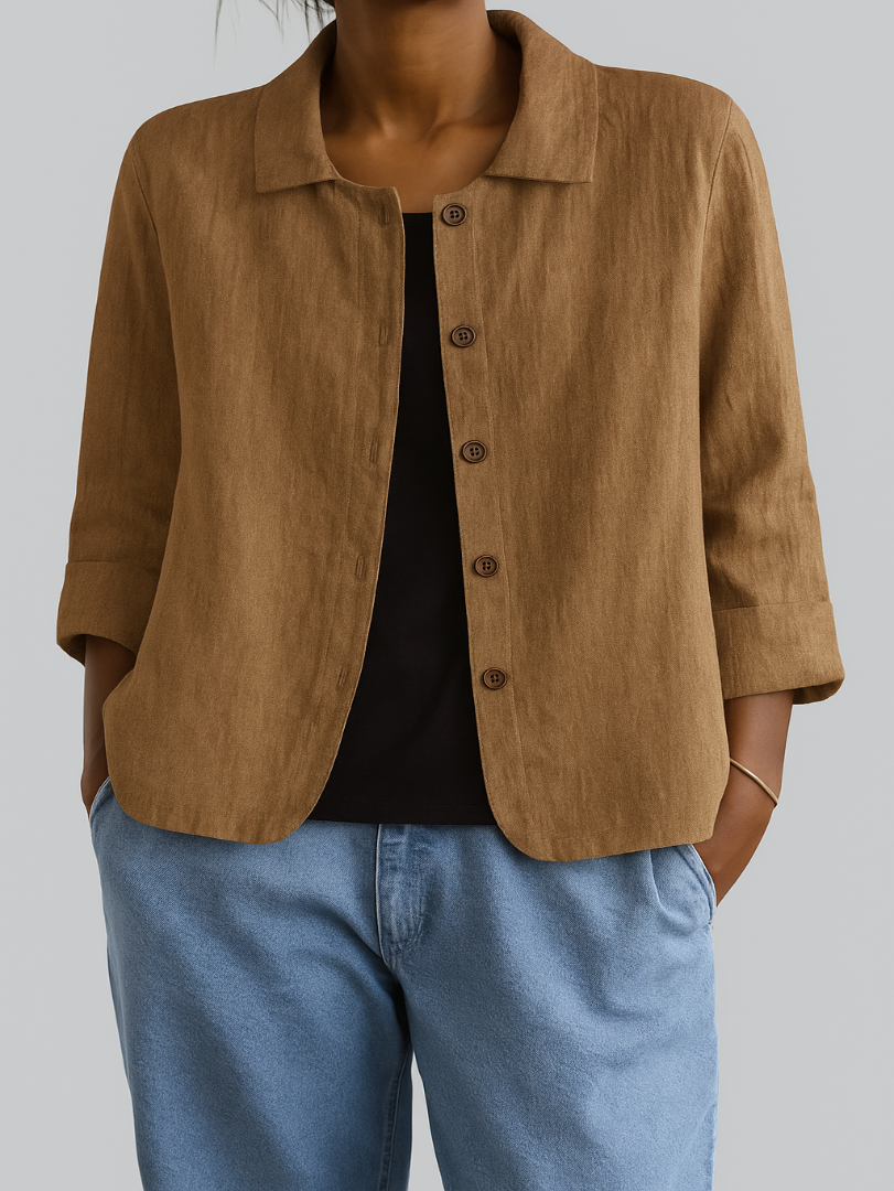 Liora™ – Klassieke Lichte Blouse